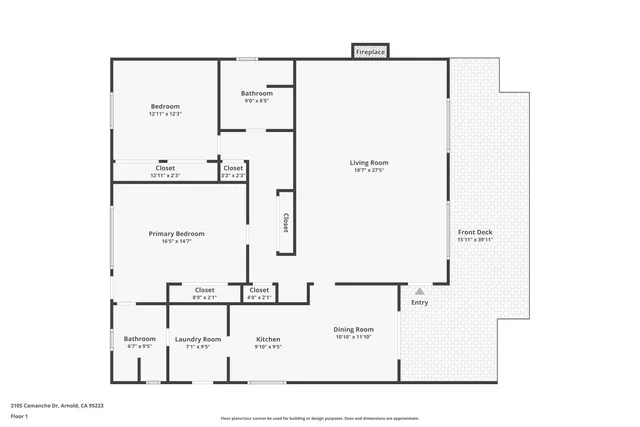$349,000 | 2105 Camanche Drive, Arnold, CA 95223