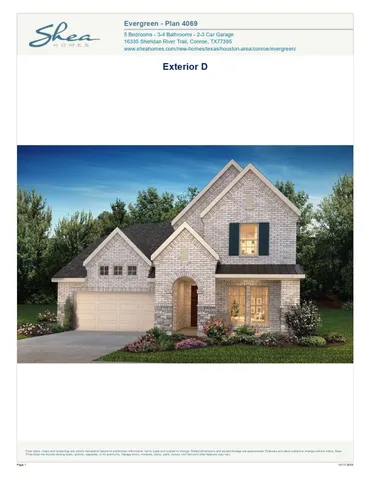 $489,990 | 15983 Mahogany Mist Drive, Conroe, TX 77302