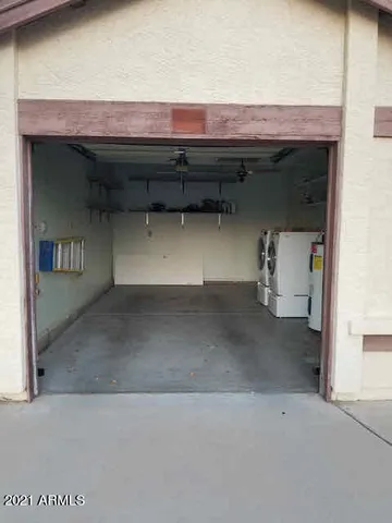 a view of room with storage