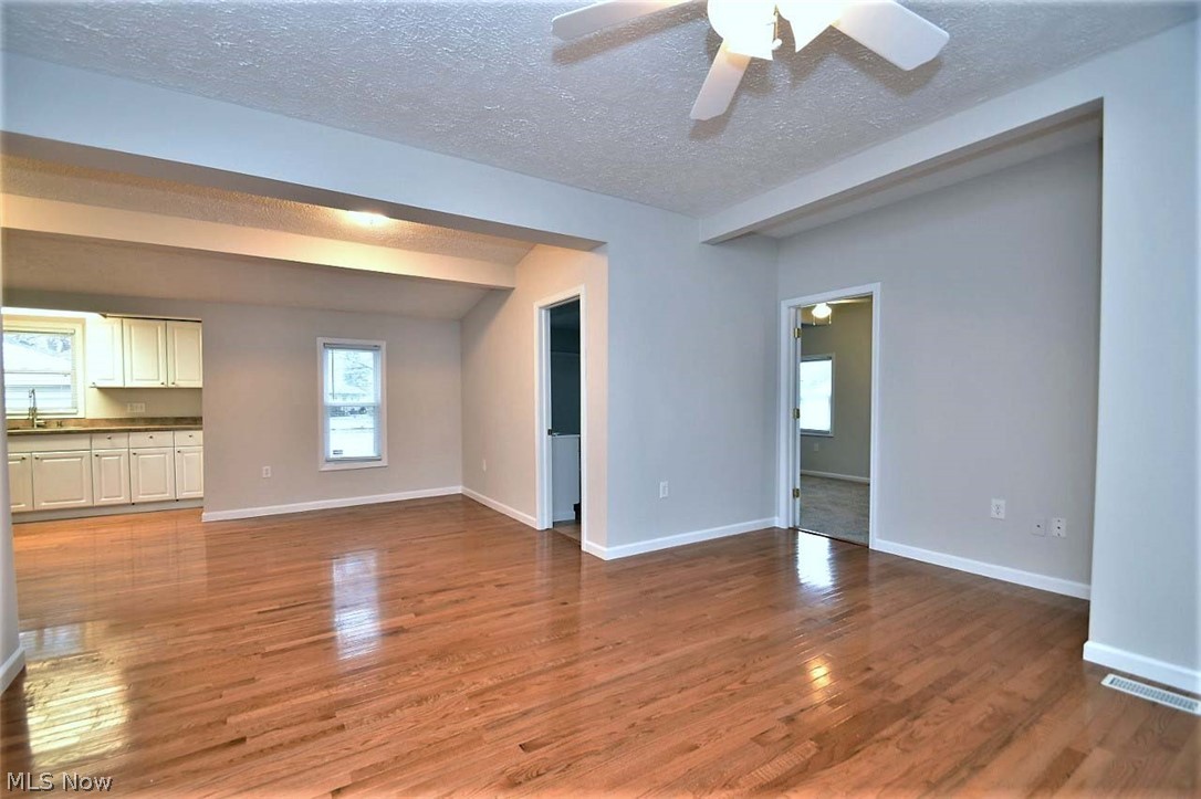 1108 South Green Road Cleveland, OH 44121 - Photo 30 of 30 The open floor plan features gleaming hardwood floors