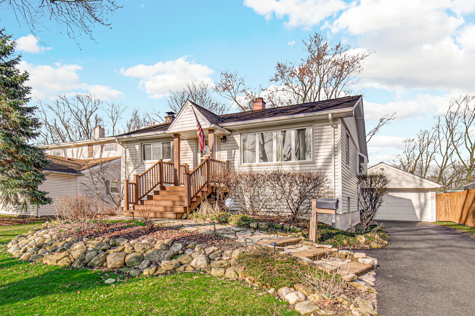 2109 Robin Lane Rolling Meadows, IL 60008 - Photo 1 of 21 a view of a house with a yard