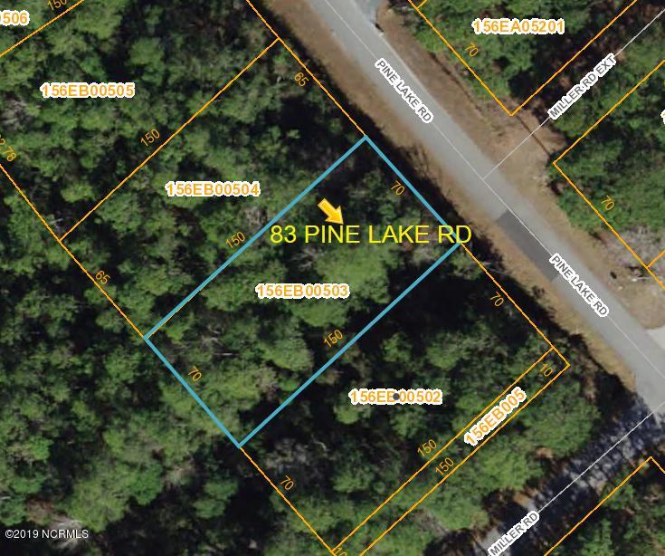 83 Pine Lake Road Boiling Spring Lakes, NC 28461 - Photo 1 of 1 AERIAL