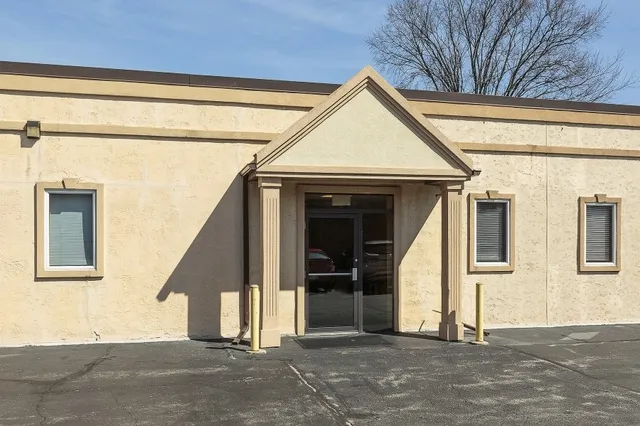 a view of front door of the house
