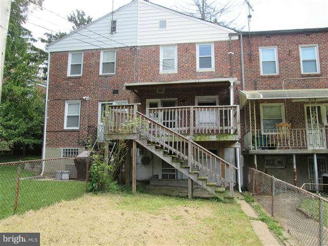 4420 Manorview Road Baltimore, MD 21229 - Photo 2 of 19 Exterior Rear