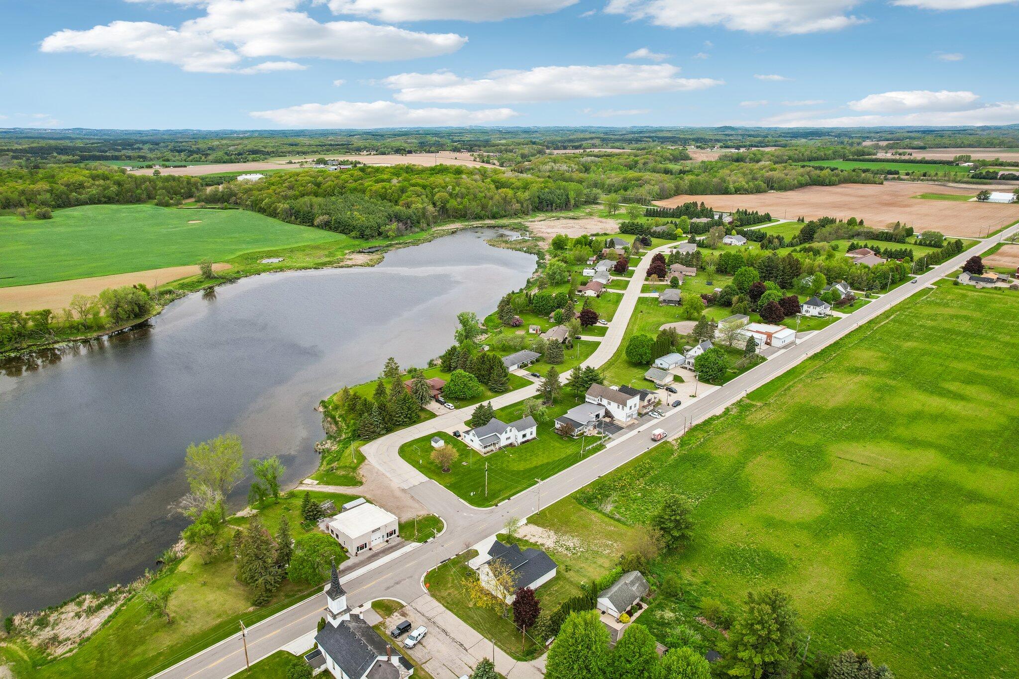 N1545 West County A Road Scott, WI 53001 - Photo 40 of 46 Drone Facing NW