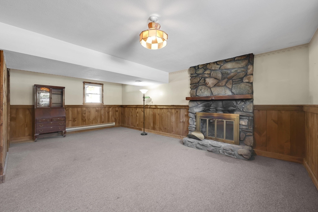 433 Ventura Street Ludlow, MA 01056 - Photo 22 of 39 an empty room with windows and fireplace