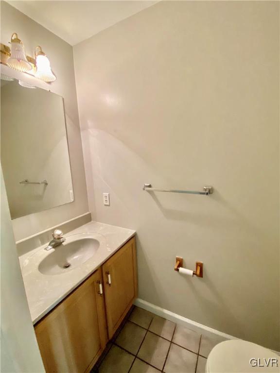 4755 McDermott Road Bangor, PA 18013 - Photo 16 of 37 a bathroom with a sink a toilet and mirror