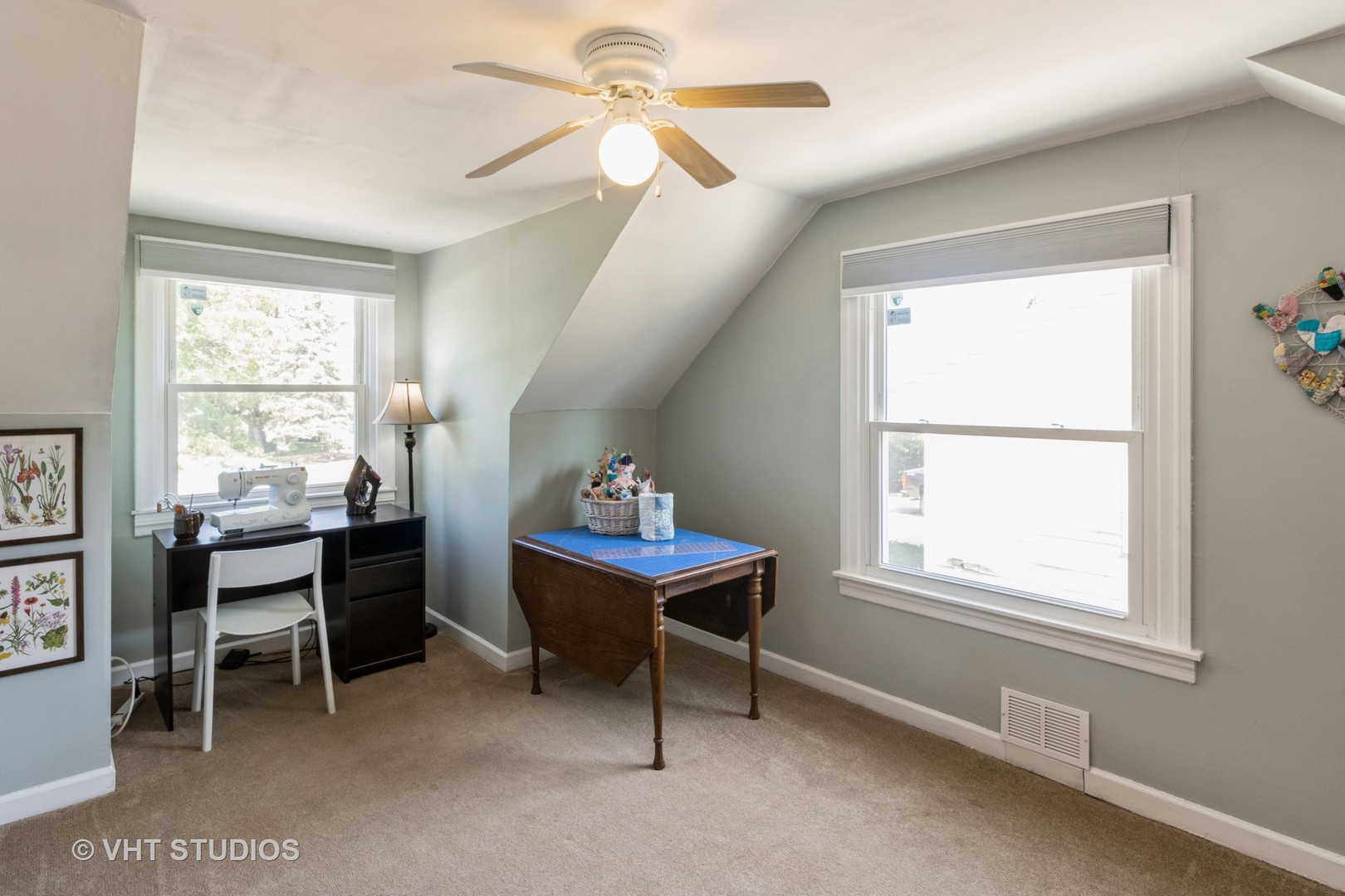 49 South Quentin Road Palatine, IL 60067 - Photo 14 of 25 a view of a workspace with furniture and a window