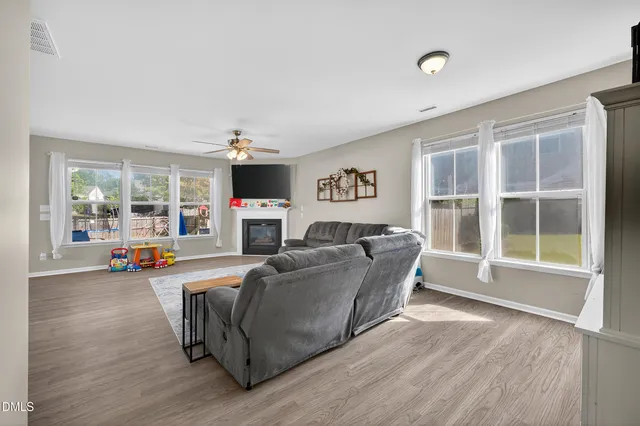 a play room with toys