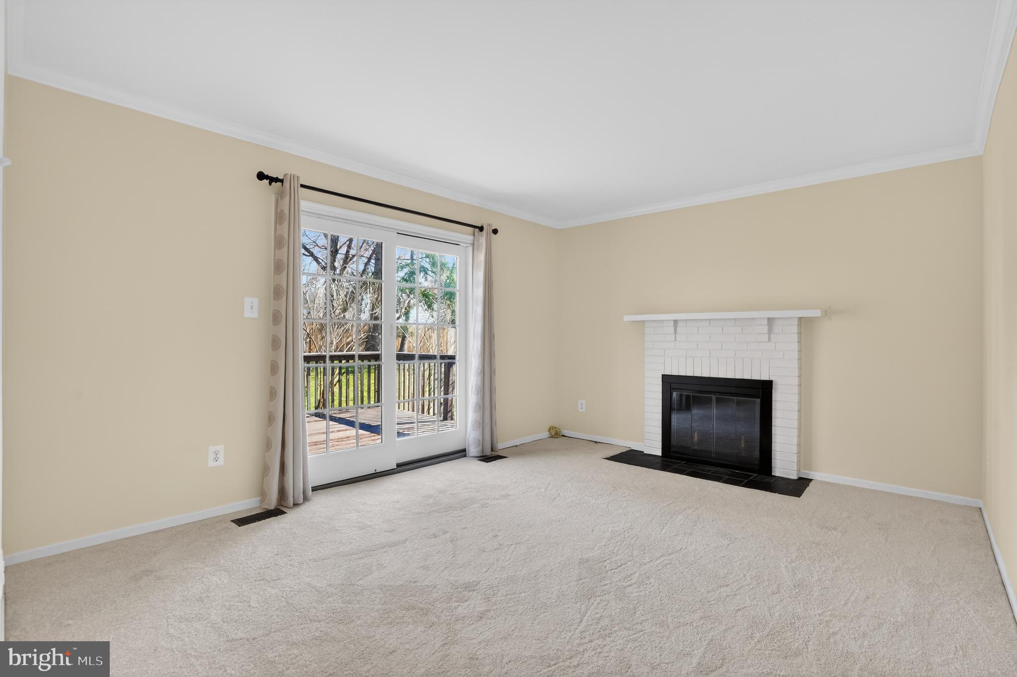 5401 Kinnerly Court Burke, VA 22015 - Photo 9 of 30 Family Room with Wood Fireplace