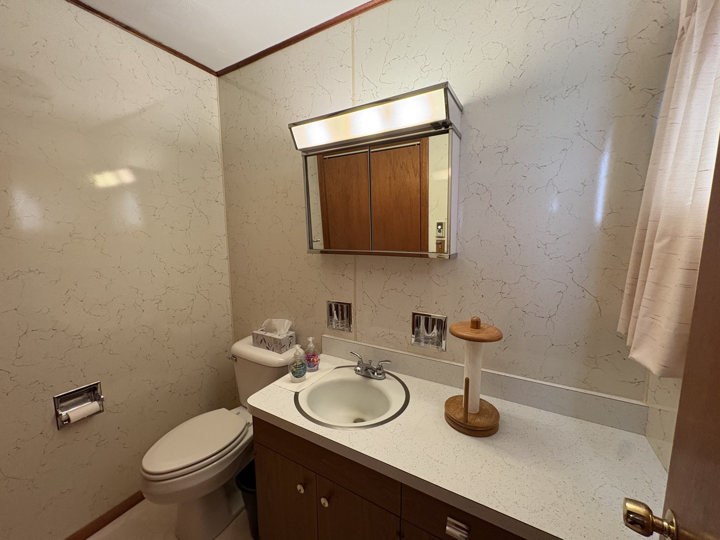 215 Phyllis Avenue Rochelle, IL 61068 - Photo 10 of 27 a bathroom with a sink and a toilet