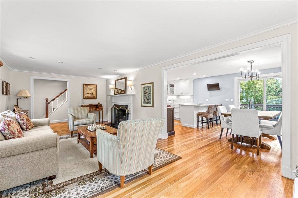 2 Longfellow Road Wellesley, MA 02481 - Photo 2 of 28 a living room with furniture and wooden floor