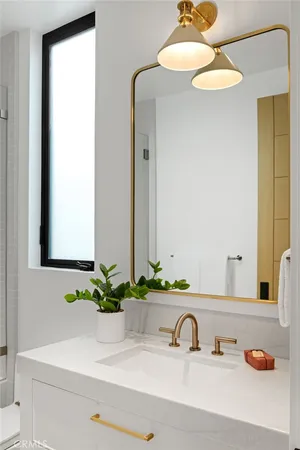 a lobby with furniture and window