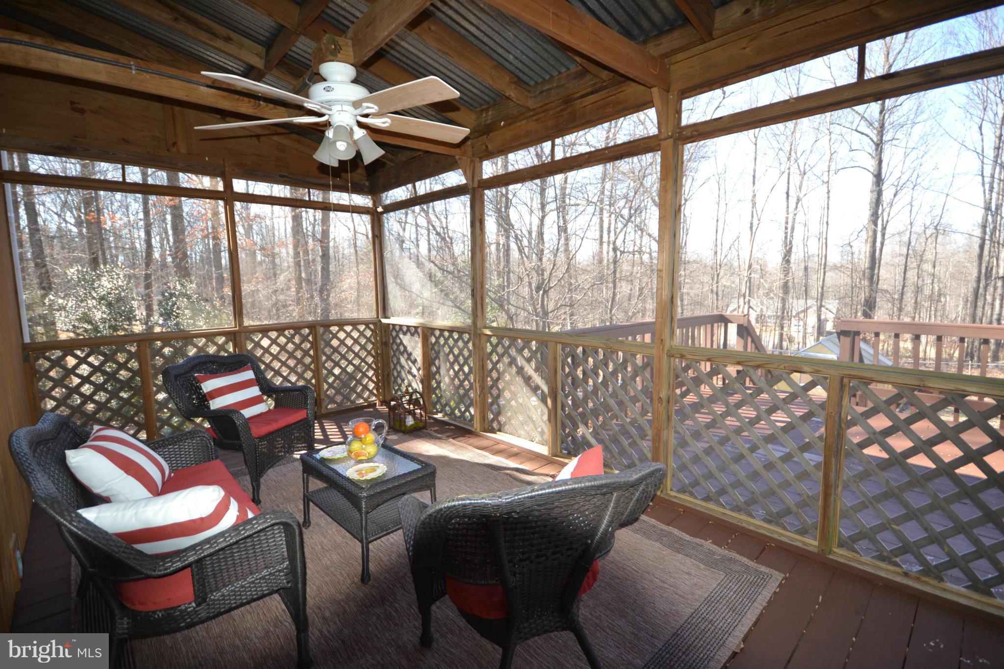 219 Poplar Road Fredericksburg, VA 22406 - Photo 23 of 30 Relax in your Screened in Porch