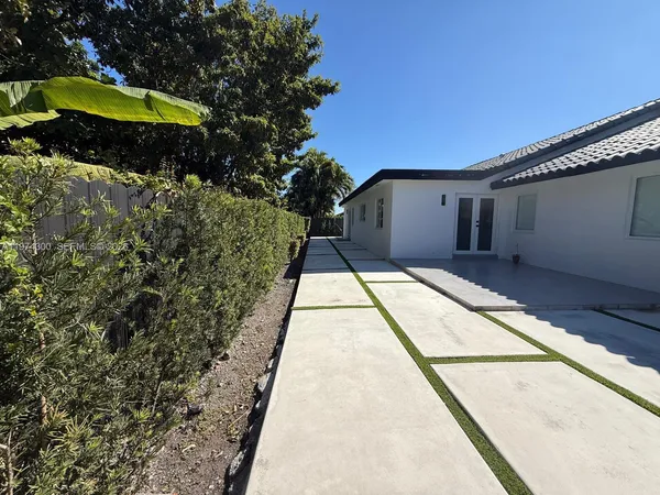 a view of a lake with sunset