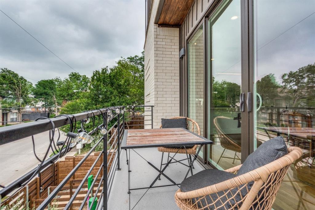 1952 Kearney Court Dallas, TX 75204 - Photo 21 of 24 a view of balcony with furniture