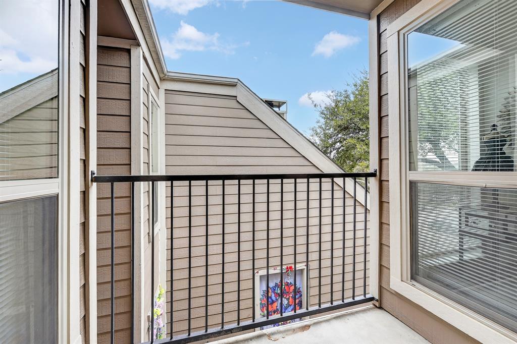 9829 Walnut Street, Unit 308 Dallas, TX 75243 - Photo 19 of 24 a view of a balcony
