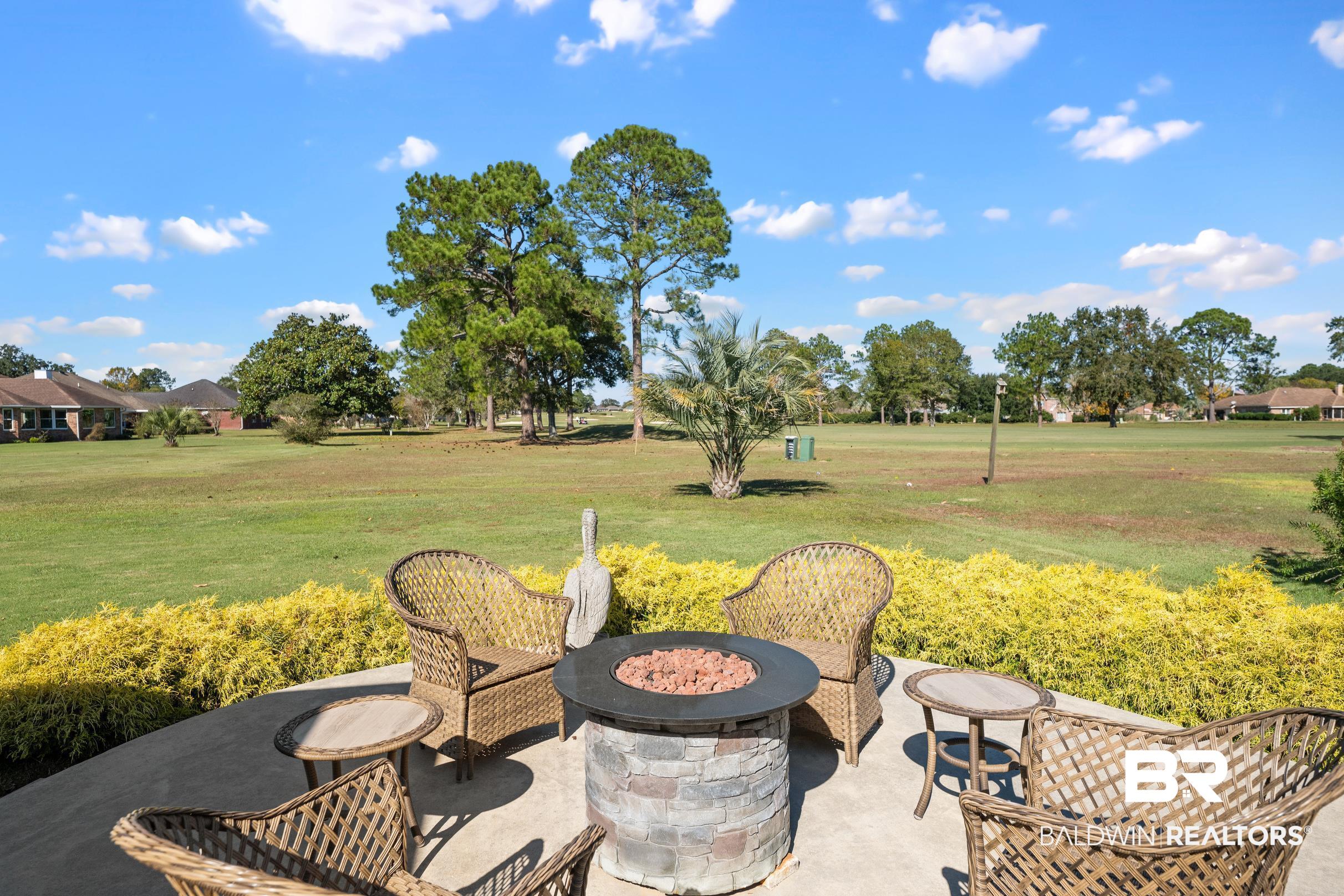 22355 East County Road 12 Foley, AL 36535 - Photo 47 of 54 View of patio featuring a fire pit