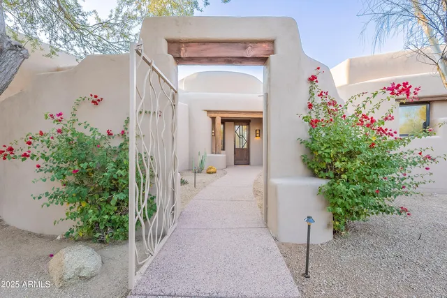 a view of a lake with mountains in the background