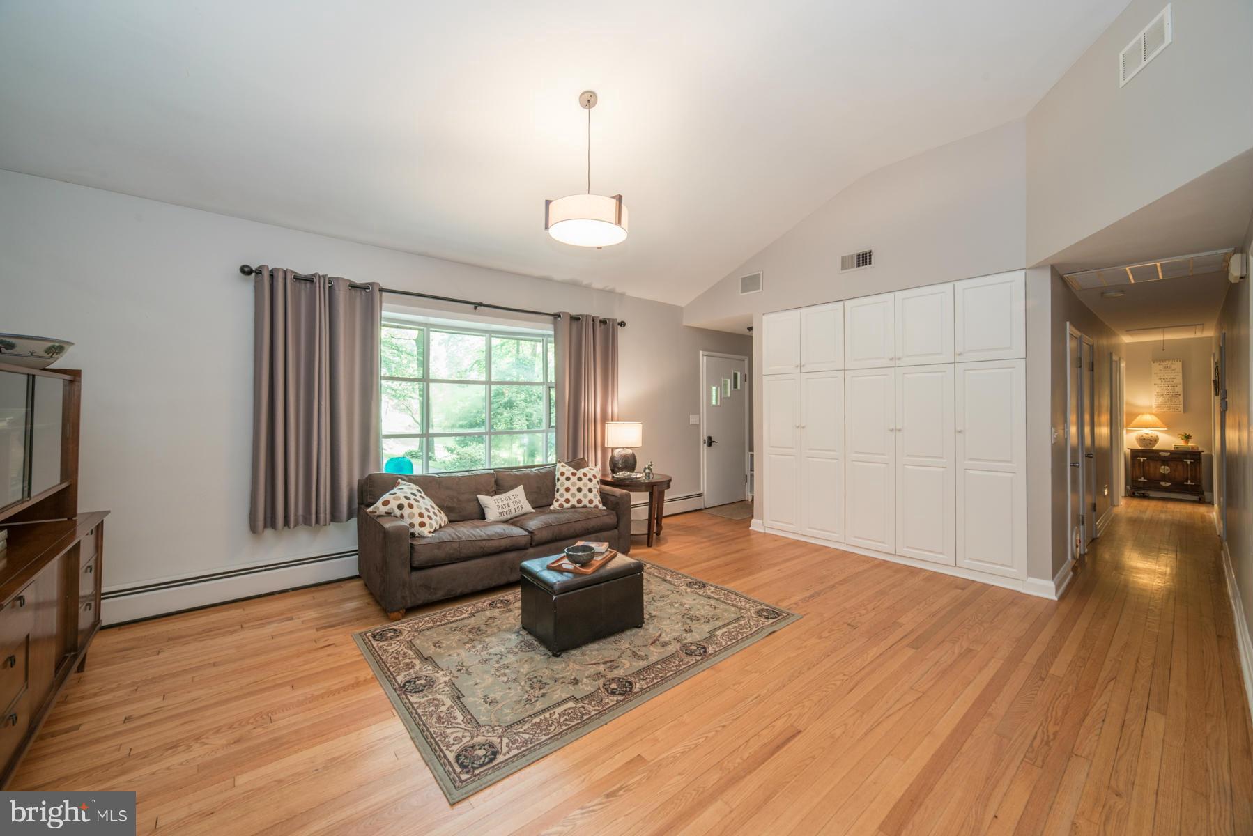 Living Room with big bay window