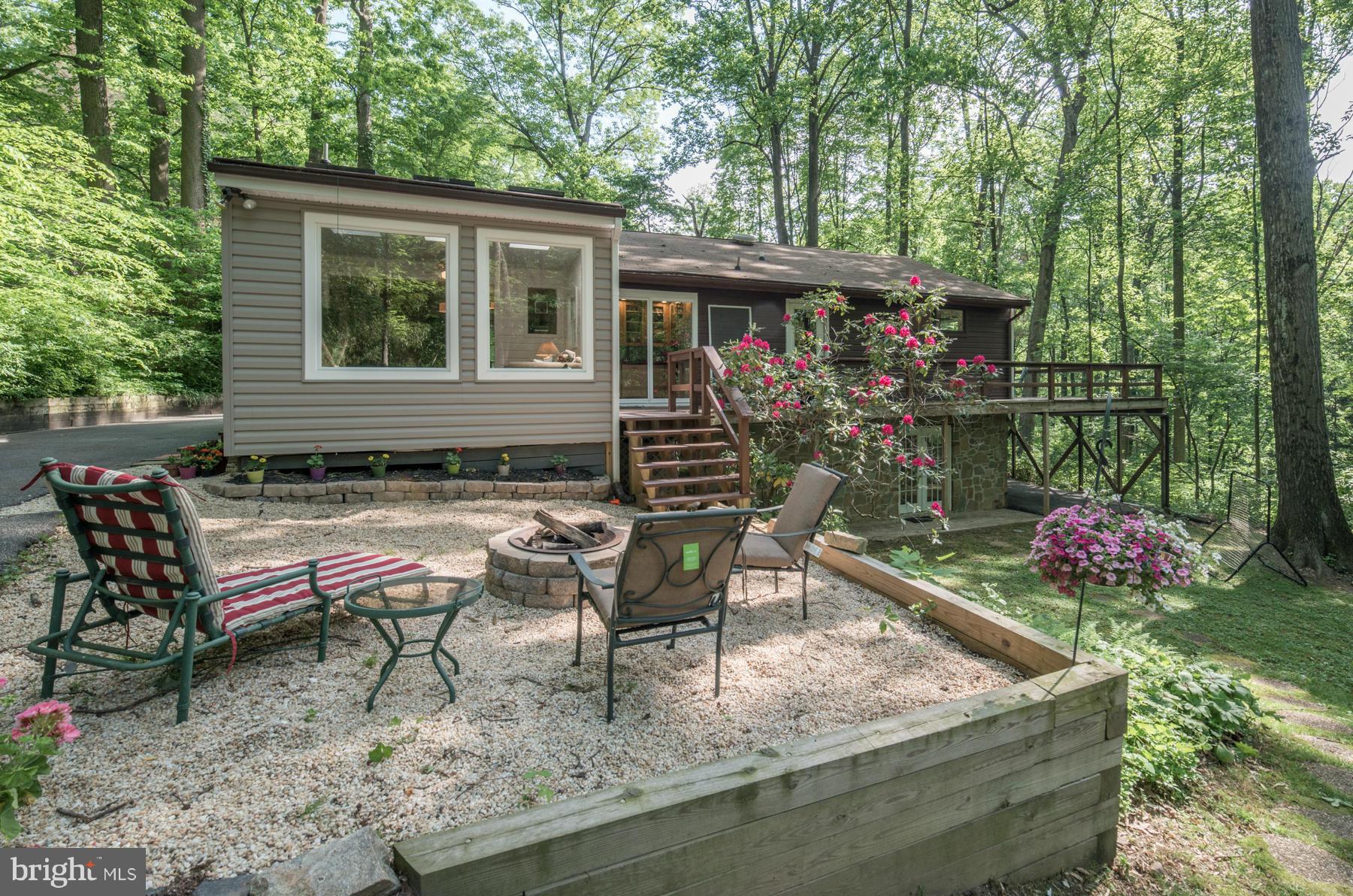 4203 Manorview Road Glen Arm, MD 21057 - Photo 29 of 30 Fun patio w firepit