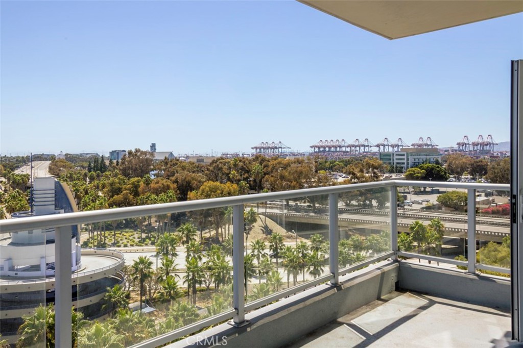 411 West Seaside Way, Unit 703 Long Beach, CA 90802 - Photo 2 of 52 a view of city from a balcony