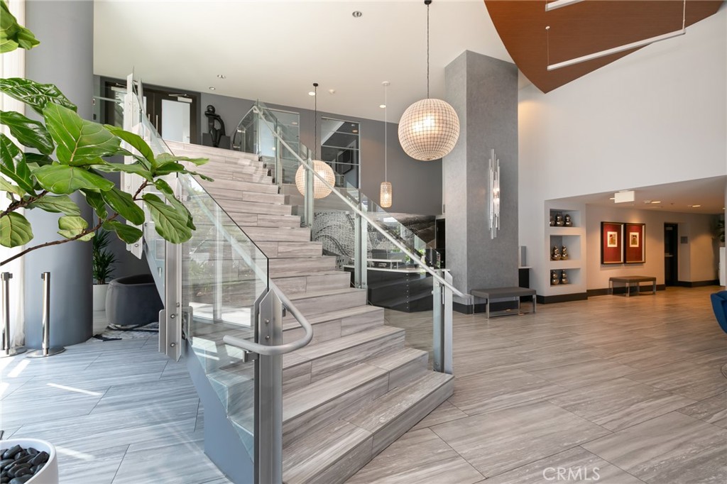 411 West Seaside Way, Unit 703 Long Beach, CA 90802 - Photo 35 of 52 a view of entryway and hall with wooden floor