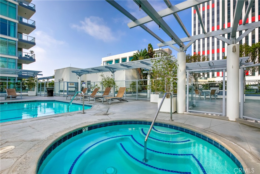 411 West Seaside Way, Unit 703 Long Beach, CA 90802 - Photo 52 of 52 a view of a swimming pool with a patio