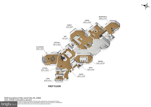 $6,500,000 | 9500 Georgetown Pike, Great Falls, VA 22066