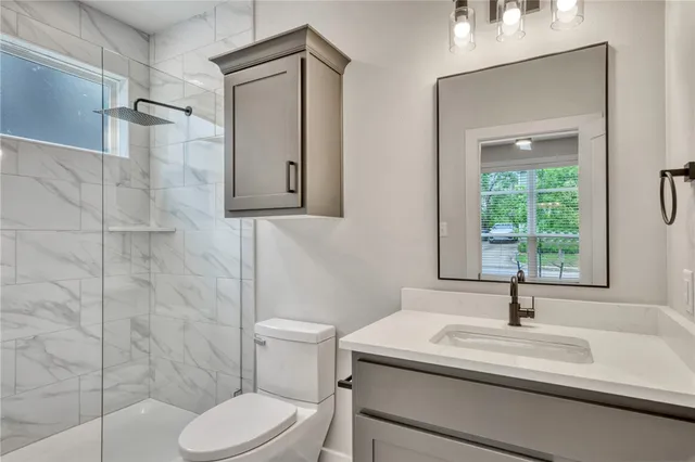 a close view of closet