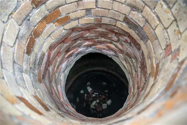a view of a lake with a big yard