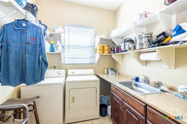 a room with storage and utility