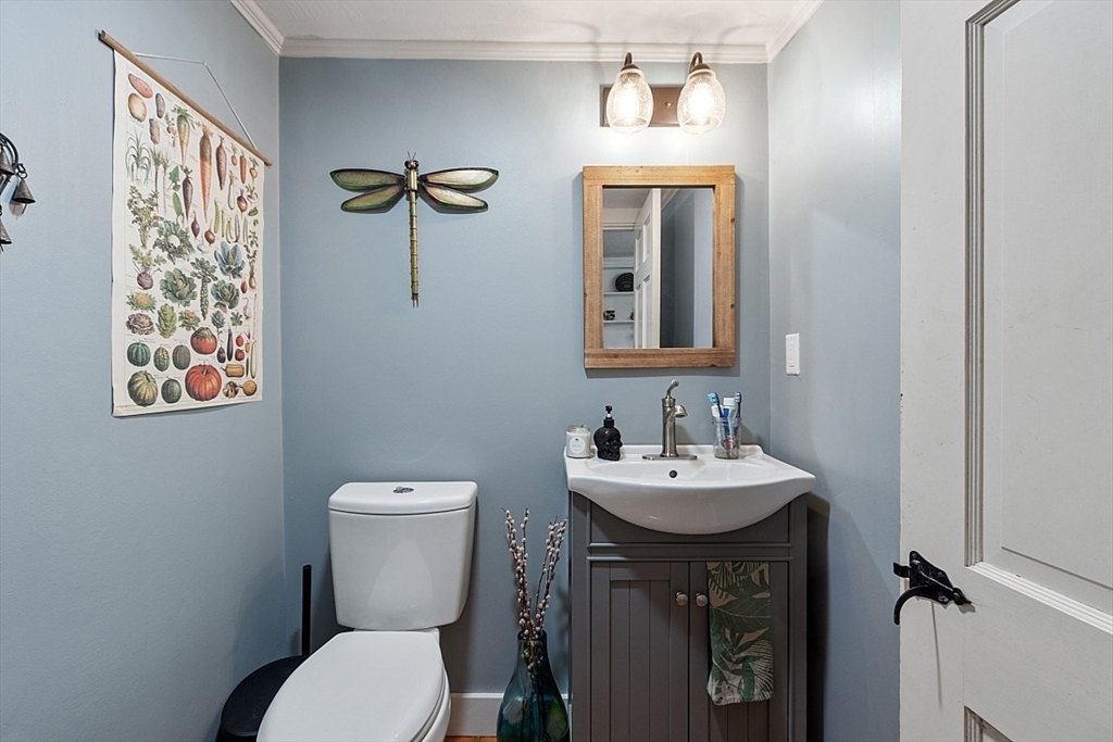 36 West Princeton Road Westminster, MA 01473 - Photo 16 of 42 a bathroom with a toilet sink and mirror