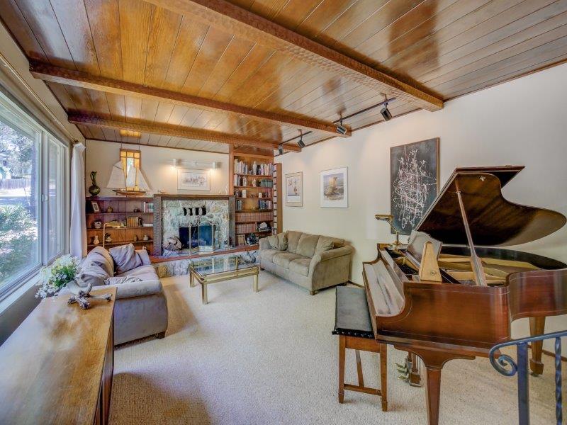224 Circle Drive Ben Lomond, CA 95005 - Photo 7 of 34 a living room with furniture and a window
