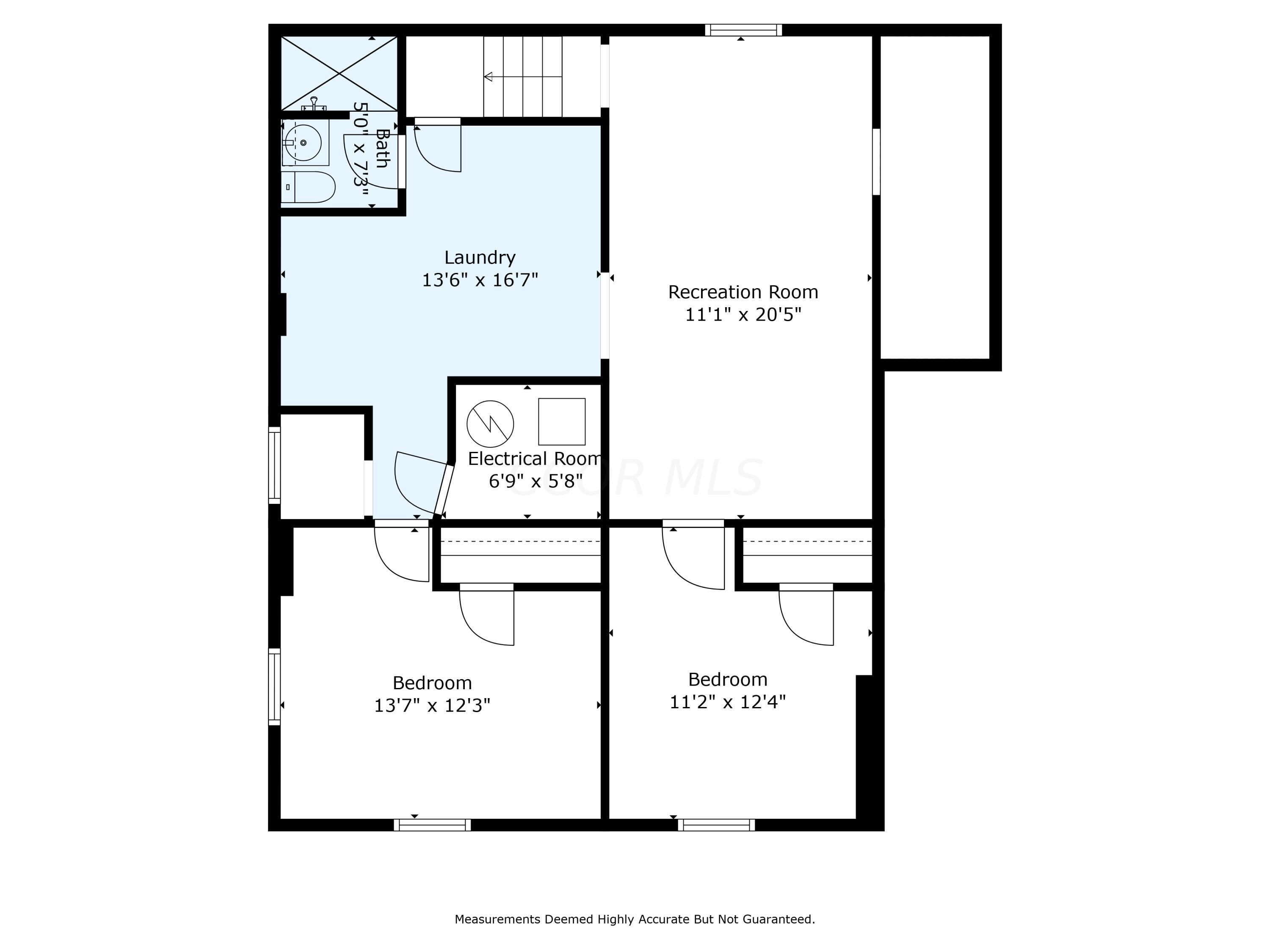 1360 Smith Road Columbus, OH 43207 - Photo 51 of 51 Floor Plan 3
