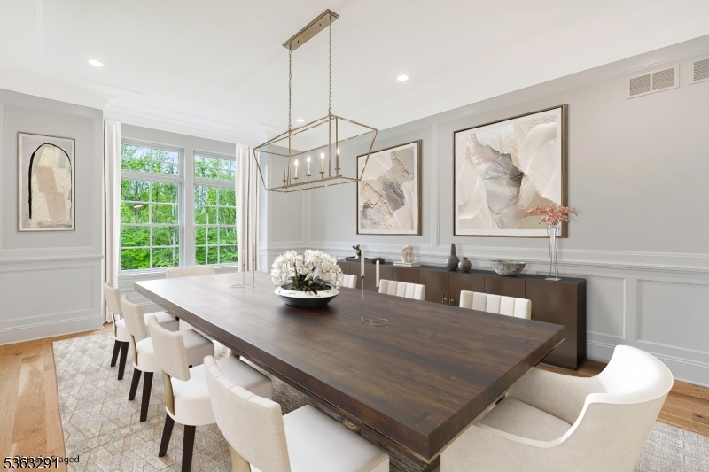 8 Cobblestone Court Warren, NJ 07059 - Photo 12 of 50 a dining room with furniture and window