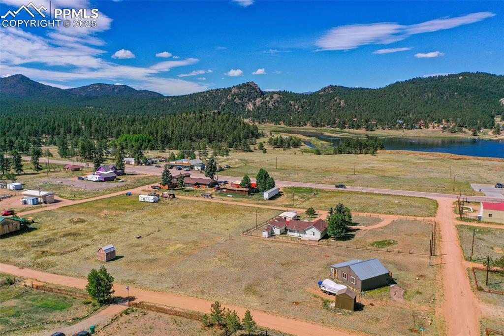 128 Osage Path Lake George, CO 80827 - Photo 11 of 22 a view of a lake with a mountain