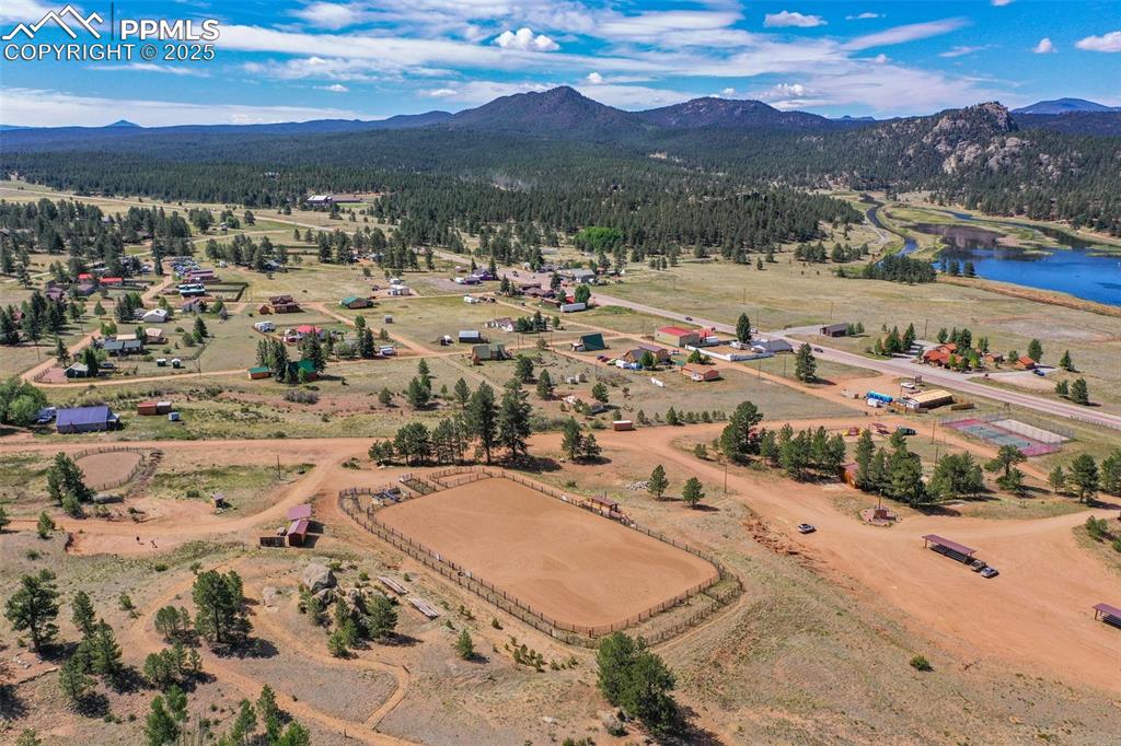 128 Osage Path Lake George, CO 80827 - Photo 20 of 22 a view of a city