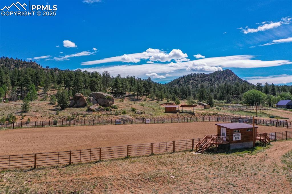 128 Osage Path Lake George, CO 80827 - Photo 22 of 22 a view of a terrace