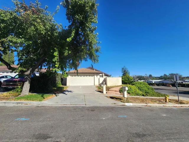 a view of backyard with a barn and a cactus plant