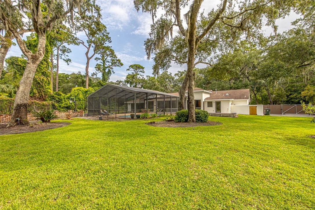 12 Plantation Way St. Simons Island, GA 31522 - Photo 37 of 42 Backyard