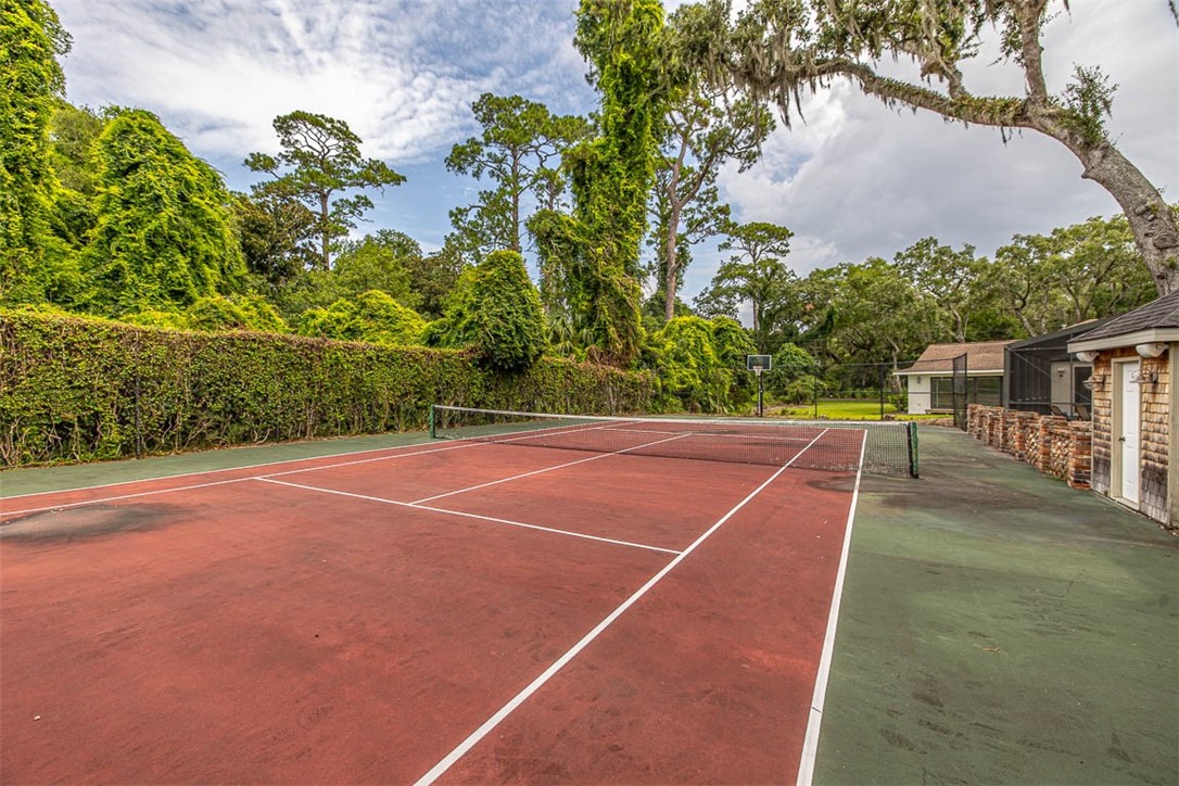12 Plantation Way St. Simons Island, GA 31522 - Photo 39 of 42 Tennis Court