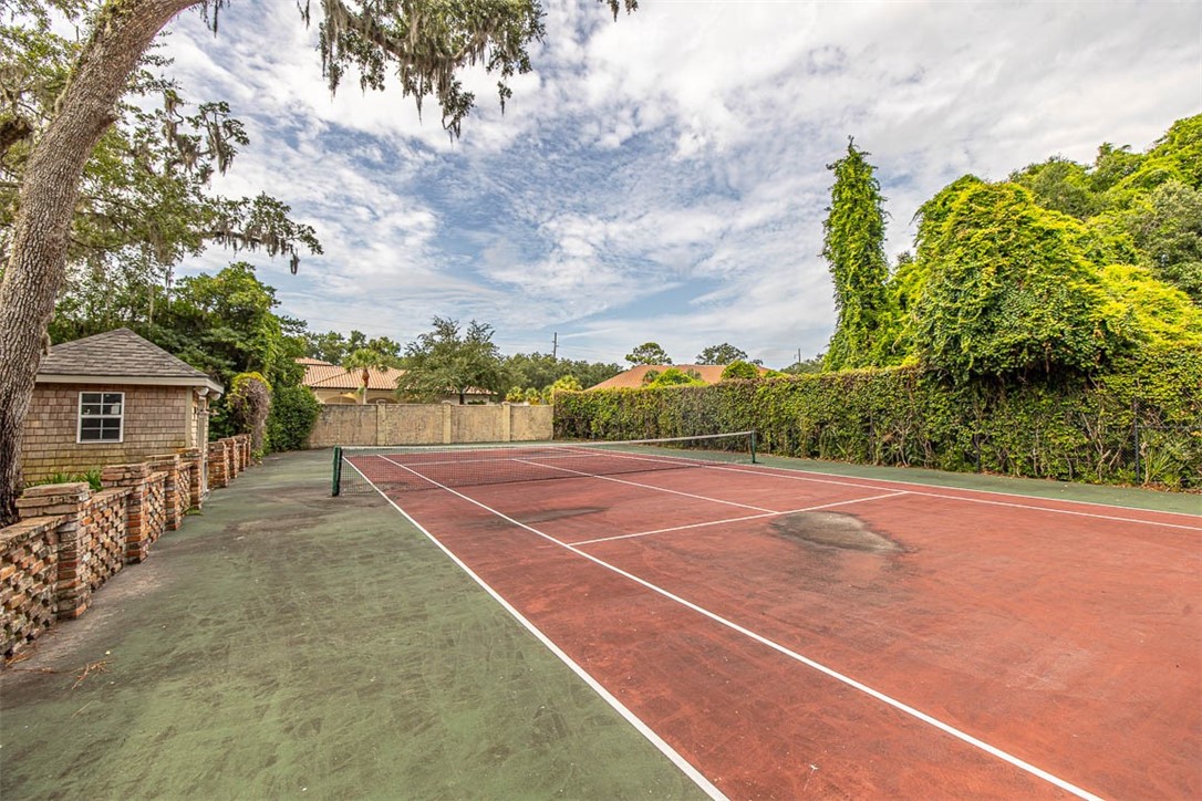 12 Plantation Way St. Simons Island, GA 31522 - Photo 41 of 42 Tennis Court