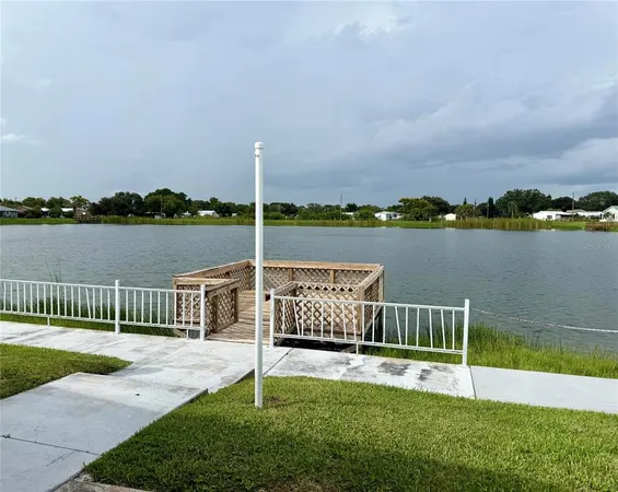 a view of a garden with lake view