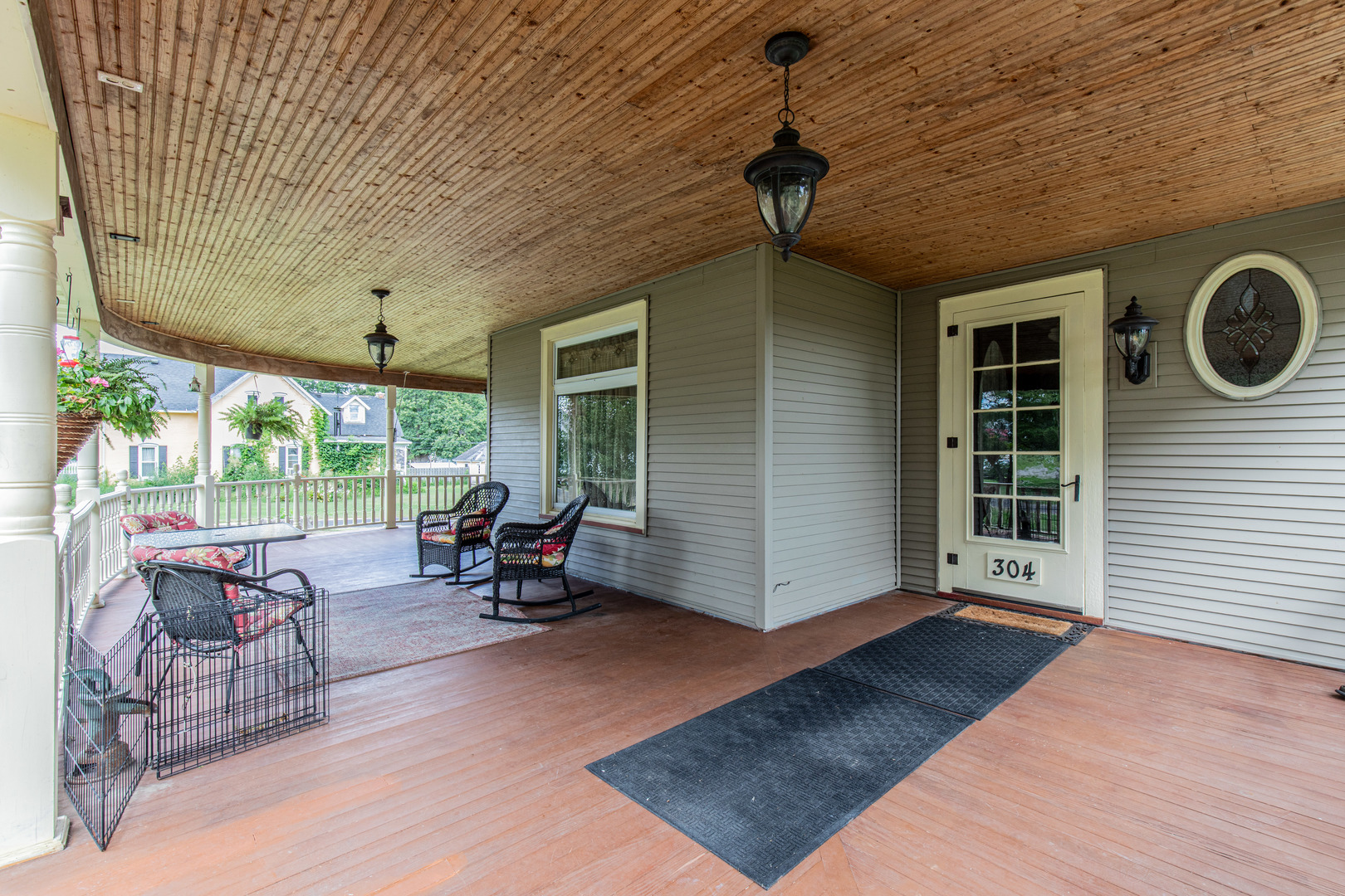 304 Locust Street Mineral, IL 61344 - Photo 7 of 38 a view of a livingroom with furniture and garden