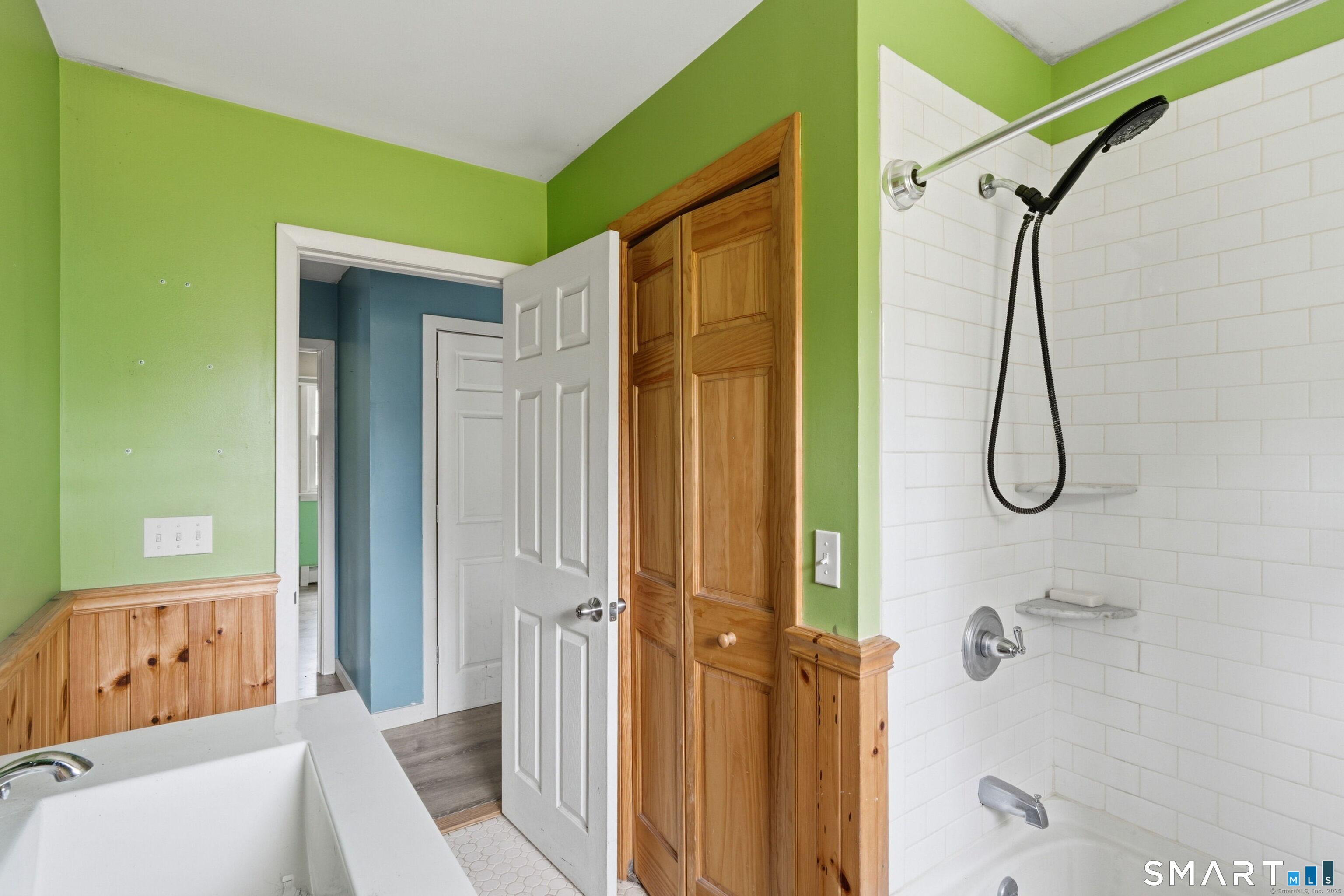 487 Buff Cap Road Tolland, CT 06084 - Photo 13 of 22 a bathroom with a granite countertop shower and a sink