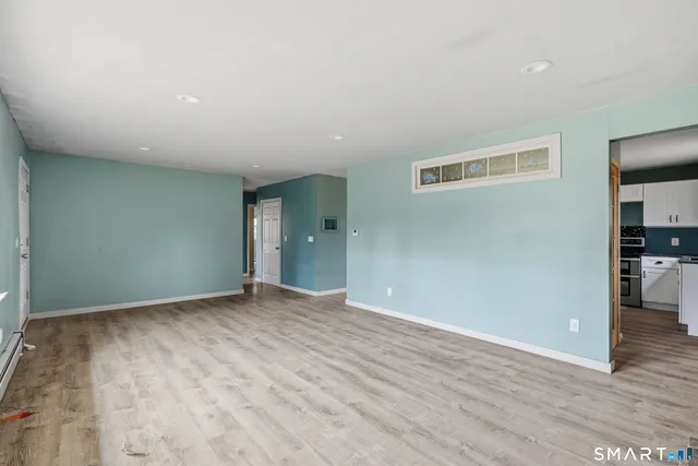 wooden floor in an empty room