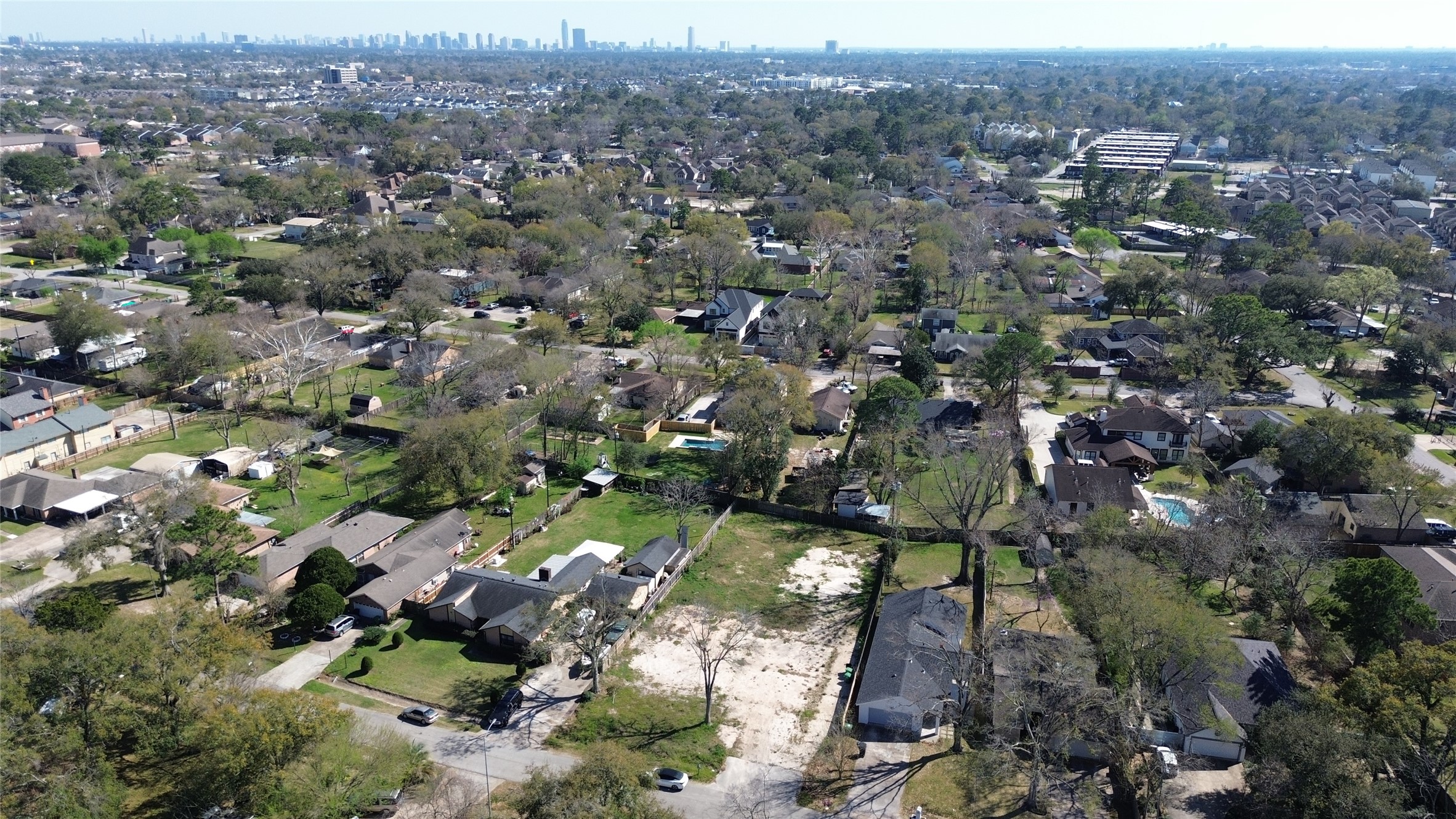 9309 Carousel Lane Houston, TX 77080 - Photo 3 of 8 an aerial view of multiple house
