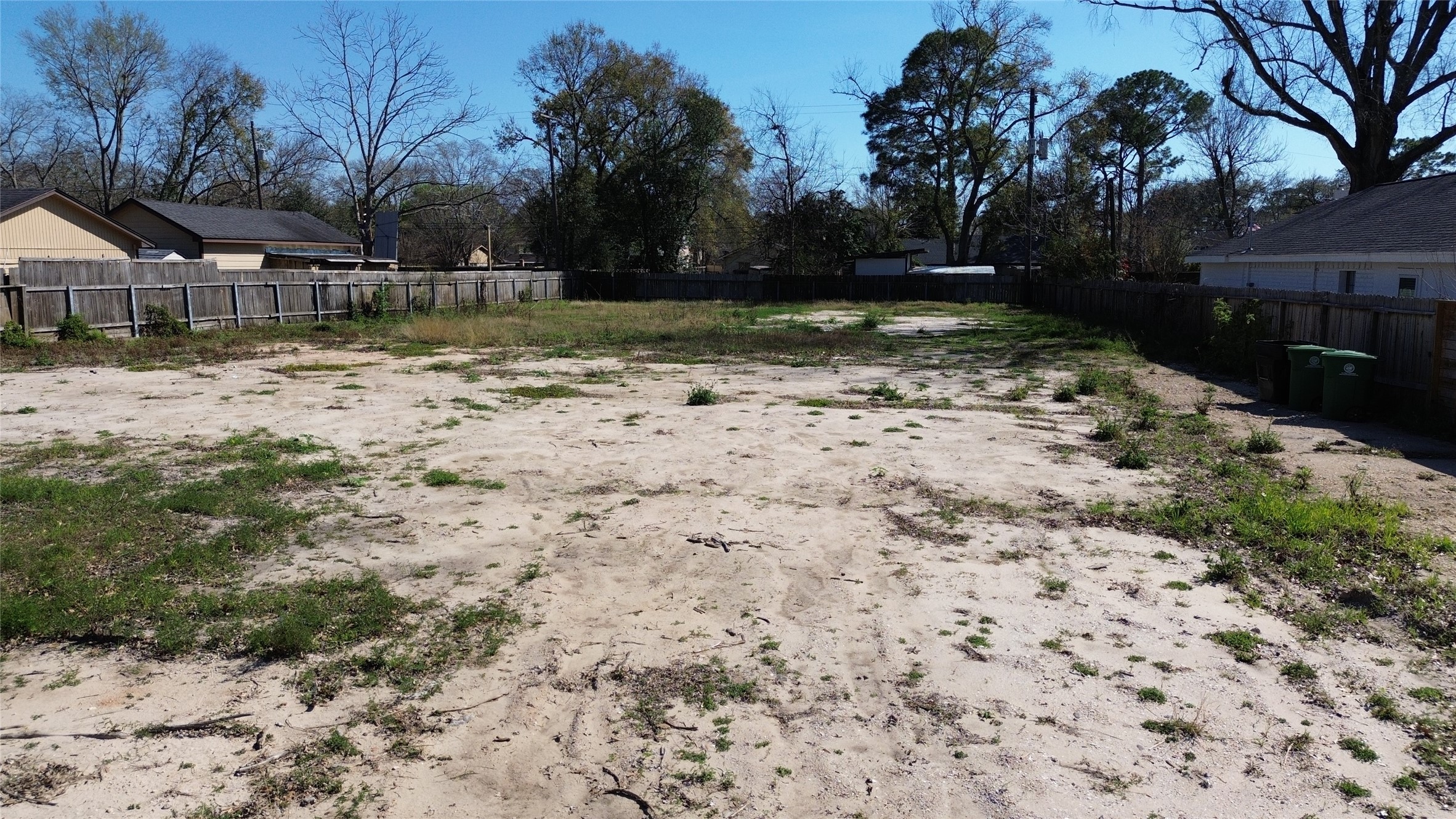 9309 Carousel Lane Houston, TX 77080 - Photo 5 of 8 a view of a yard with a tree