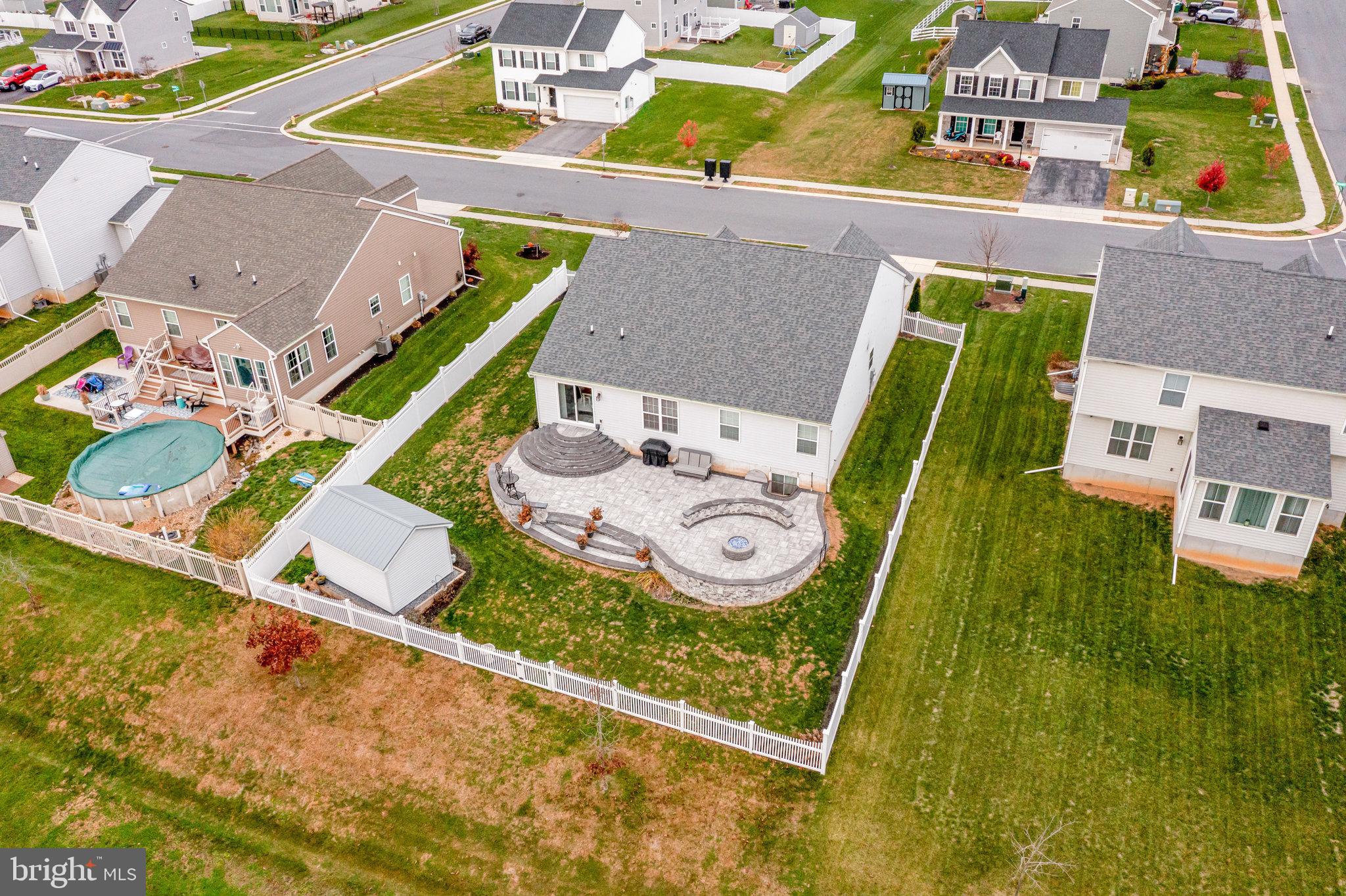 506 Granite Run Carlisle, PA 17015 - Photo 31 of 37 an aerial view of a house with a big yard
